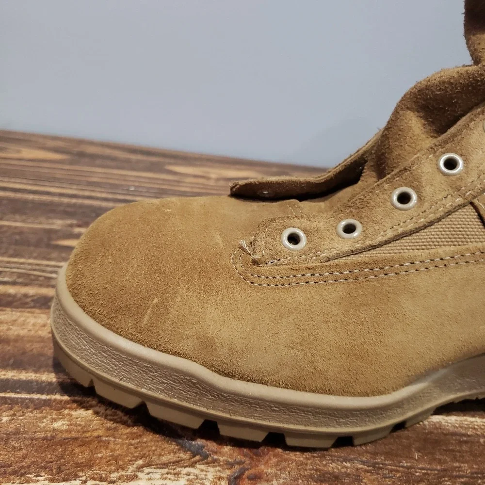 McRae Combat Boots Men 13W 18-D-1034 Tan Like New Tactical Vibram Desert US Army